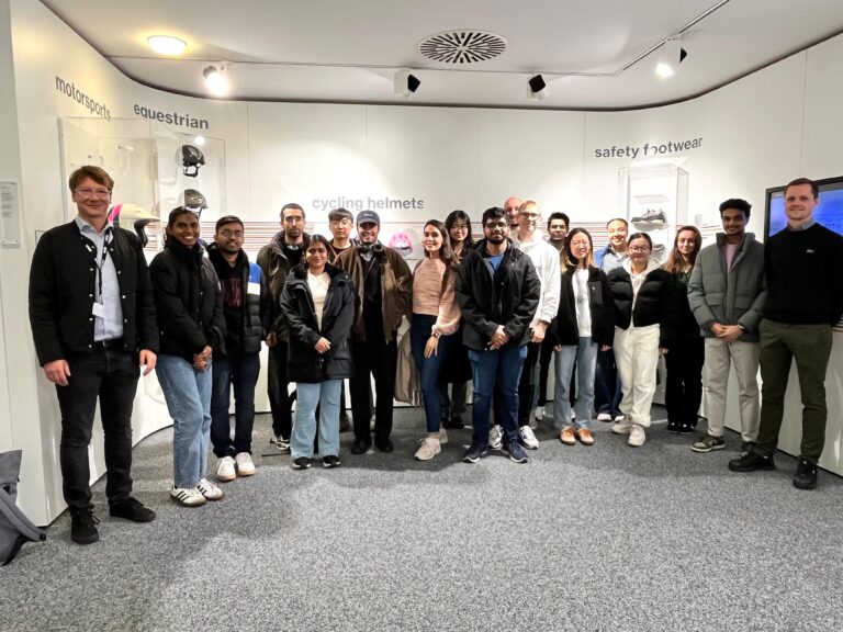 Value follows innovation: Master’s Students Visit Uvex in Fürth